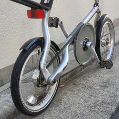 ♩STRiDA♪ストライダ 3.3 ♪16インチ♪三角折りたたみ自転車♪シルバーの画像