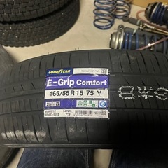 （7月26日まで）グッドイヤーのサマータイヤ 165/55R15 75V EfficientGrip Comfort タイヤのみ・ホイールなし 4本セット の画像