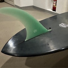 中古 DEUS SURF ロングボード PINテール 9.5の画像