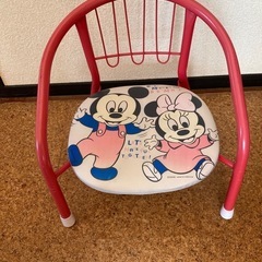 【Baby mickey and Baby minnie】テーブル付き豆いす　の画像