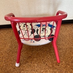 【Baby mickey and Baby minnie】テーブル付き豆いす　の画像