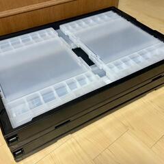 折りたたみ式コンテナBOX
(75L)×②個セットの画像