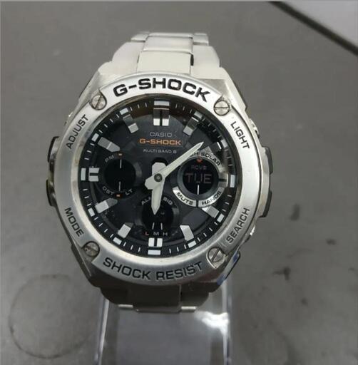 G-STEEL GST-W110 フルステンバンド タフソーラー G-SHOCK  電波ソーラー ジーショック