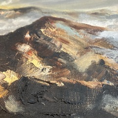 油絵？　山の絵　立山
の画像