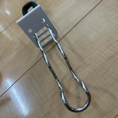 室内干し用　フックと突っ張り棒の画像