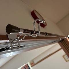 室内干し用　フックと突っ張り棒の画像