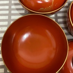 輪島塗り　蓋付きお椀10セット
の画像