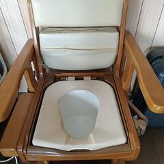 介護用ポータブルトイレの画像