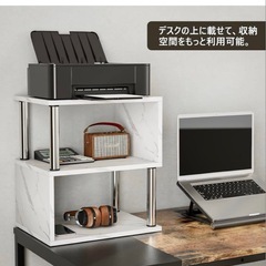 ❤️サイドテーブル ❤️おしゃれ S字ラック 40*29*51cm 大理の画像