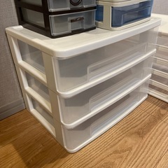 カラーボックス　引き出し式　収納ケース　４種の画像