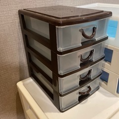 カラーボックス　引き出し式　収納ケース　４種の画像