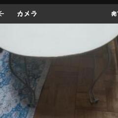 ローテーブル    ホワイト   白の画像