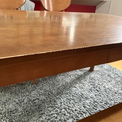 アンティークダイニングテーブル　の画像