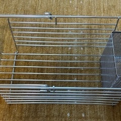 無印良品 ステンレス水切りカゴ・箸立ての画像