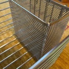 無印良品 ステンレス水切りカゴ・箸立ての画像