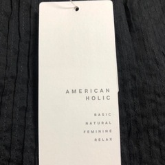 AMERICAN HOLIC洋服　黒の画像