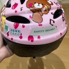 子供用自転車ヘルメット② 女の子の画像