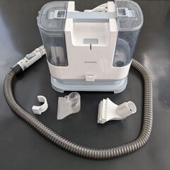 【ジャンク】リンサークリーナー 自動散水 温水洗浄 RNS-P10-W カーペットクリーナー カーペット洗浄機 車内 掃除機 掃除 水掃除 車内 自動散水 T型ヘッドの画像