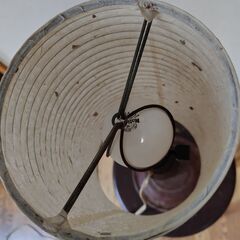 木製電気スタンドの画像