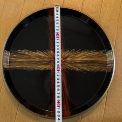 黒のおぼん　綺麗の画像
