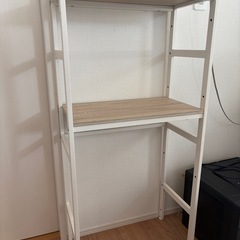 電子レンジ台　ゴミ箱上収納の画像