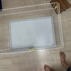 【値下げしました。美品】ペット用ゲージ の画像