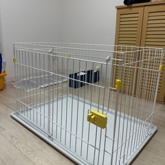 【値下げしました。美品】ペット用ゲージ の画像