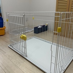 【値下げしました。美品】ペット用ゲージ の画像
