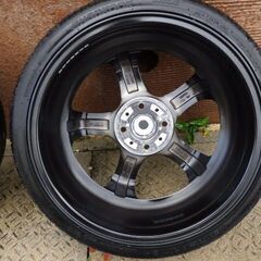 新品同様！軽自動車用17インチタイヤホイル４本セット おまけ付き！の画像