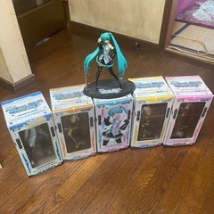 初音ミク　フィギュアセットの画像