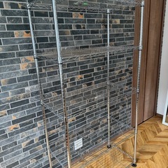 決まりました！スチールラック美品　（かなりの収納力）の画像