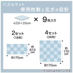 厚さ2cm ジョイントマット 23枚
の画像