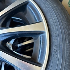 アルミ　ホイール　タイヤ　セット4本　タイヤサイズ175/65R14タイヤ年式2023年の画像