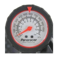 パナレーサー Panaracer BFP-04AGA3-W 空気圧ゲージ付きアルミ製フロアポンプ ホワイト BFP04AGA3W の画像