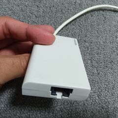 【美品】USB、有線LANのHUBの画像
