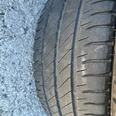ハイエース　ワード　メッキ　ホイールタイヤ　セット4本　1本ホイールタイヤ無し215/60R17インチ　の画像