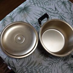 両手鍋 アルミ鍋 24cm ガス火専用の画像