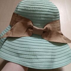 折り畳み夏用帽子の画像