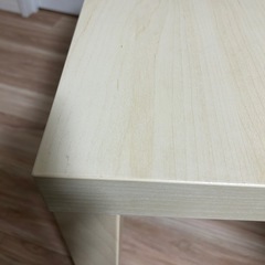 IKEA サイドテーブル LACK ベージュの画像