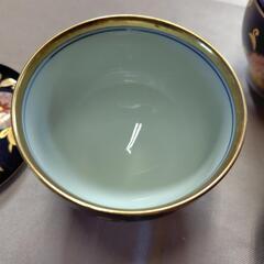 蓋付き茶器5客セットの画像