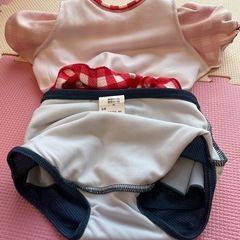 女児用水着　セパレート　95㎝の画像