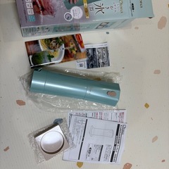 ★【美品】大人のかき氷機（コードレス）パステルターコイズブルーの画像