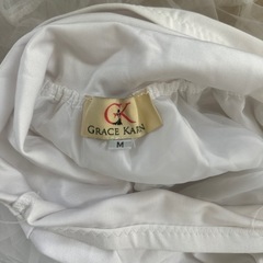 （美品）白　パニエの画像