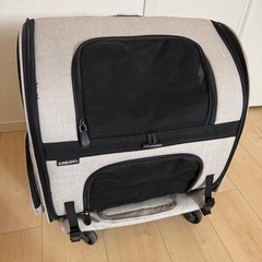 【7/25までお値下げします】ペット用エアバギーフィット AIRBUGGYの画像