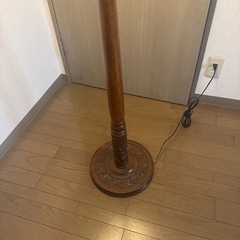 アンティーク　フロアランプの画像