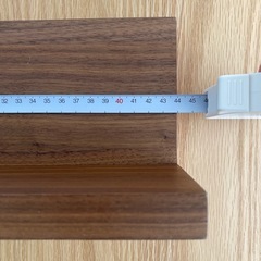 無印 壁に付けられる棚 44cm  の画像