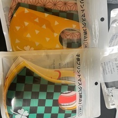 マスク　鬼滅柄等まとめて の画像