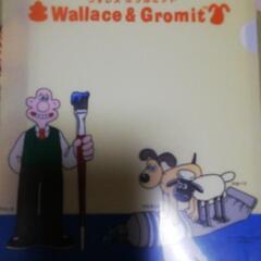 Wallace＆Gromitのクリアファイル３枚セットの画像