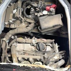 【事故車】スバルサンバーバン 令和3年式／エンジン始動可能！85000 円の画像