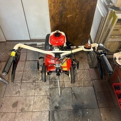 実働中古/整備済農機具【ヤンマー耕運機/管理機　MT302DX】後進付き/耕運2速/ワンタッチ移動尾輪付き‼️引き取り希望🙇‍♂️の画像